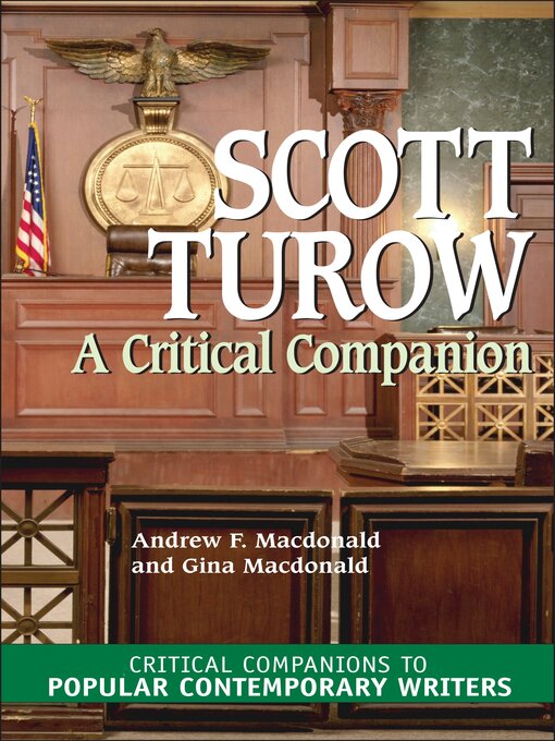 Title details for Scott Turow by Andrew F. Macdonald - Available